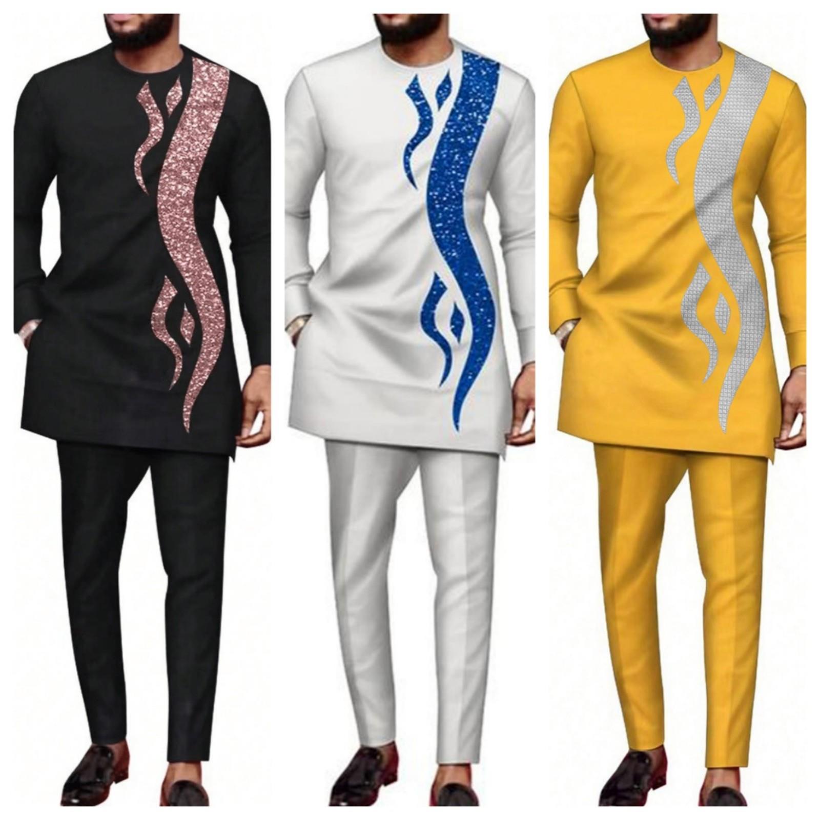 Men'S Formal Ethnic Wear - Completo da uomo con camicia a