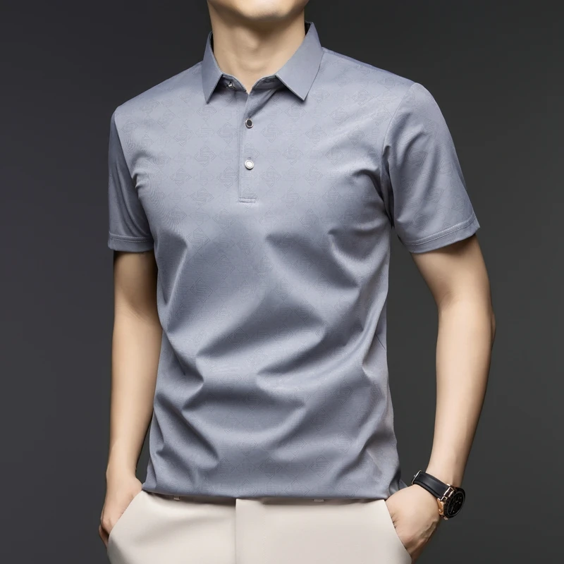 Men'S Polo Formal Wear - Polo da Uomo a Maniche Corte
