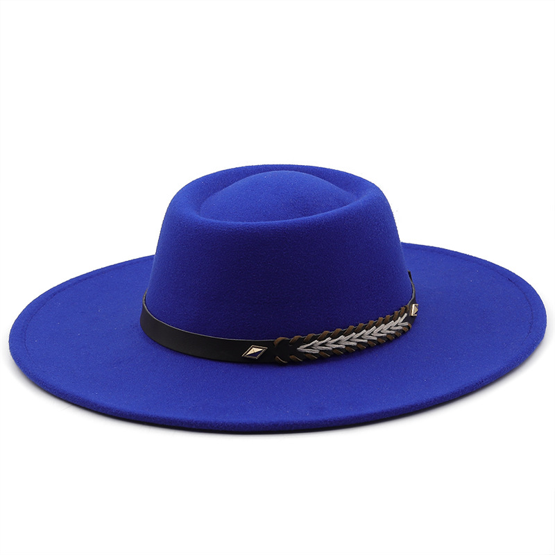 Men'S Formal Ethnic Wear - Cappello Panama Classico in Feltro a