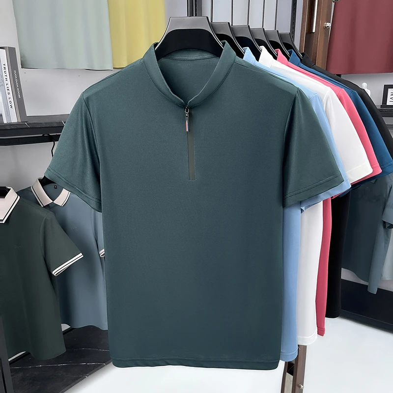 Men'S Polo Formal Wear - Camicia Formale da Uomo con Mezza