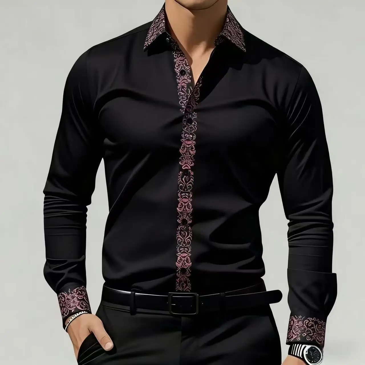 Camicia stampata in stile etni - Men'S Formal Ethnic Wear recensione e prezzo