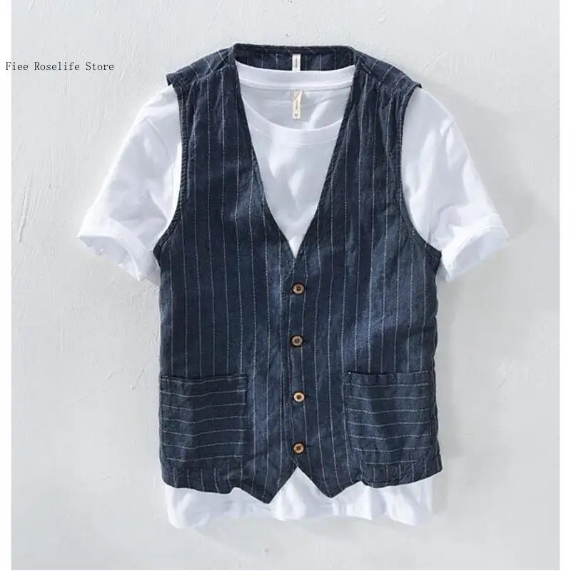 Gilet Casual Britannico in Lin - Men Formal Wear In Summer recensione e prezzo