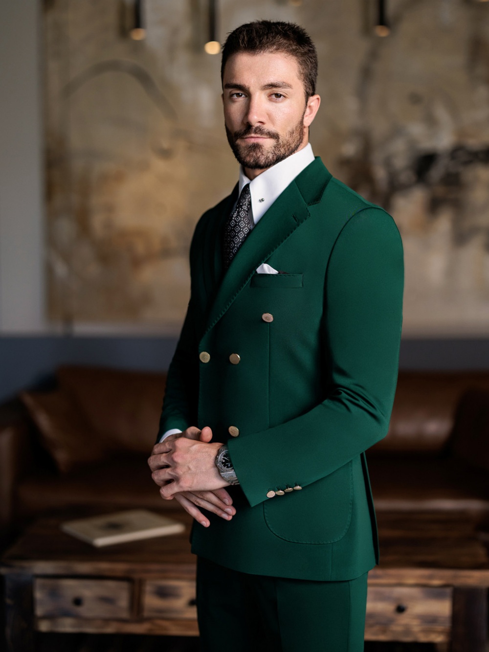 Abito Formale Verde da Uomo Sl - Men Formal Wear Green recensione e prezzo