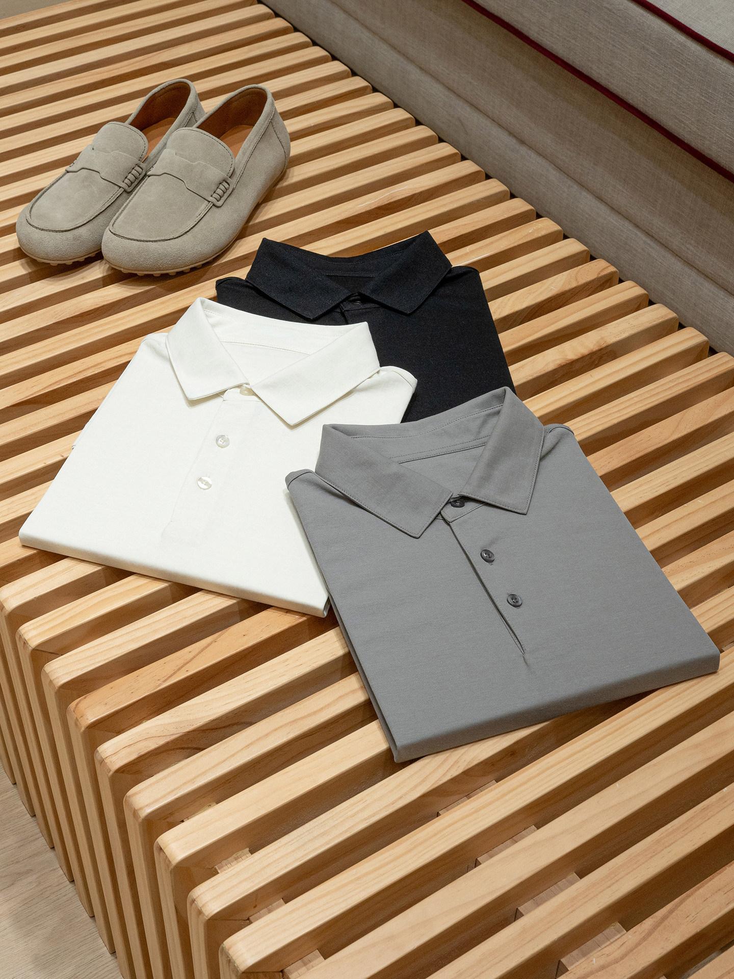 Polo a maniche corte in lino e - Men'S Polo Formal Wear recensione e prezzo
