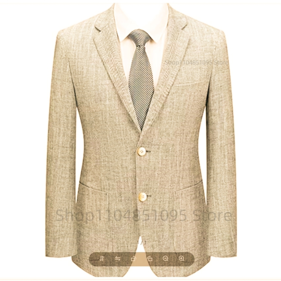 Blazer da Uomo Slim Fit in Lin - Men Formal Wear In Summer recensione e prezzo