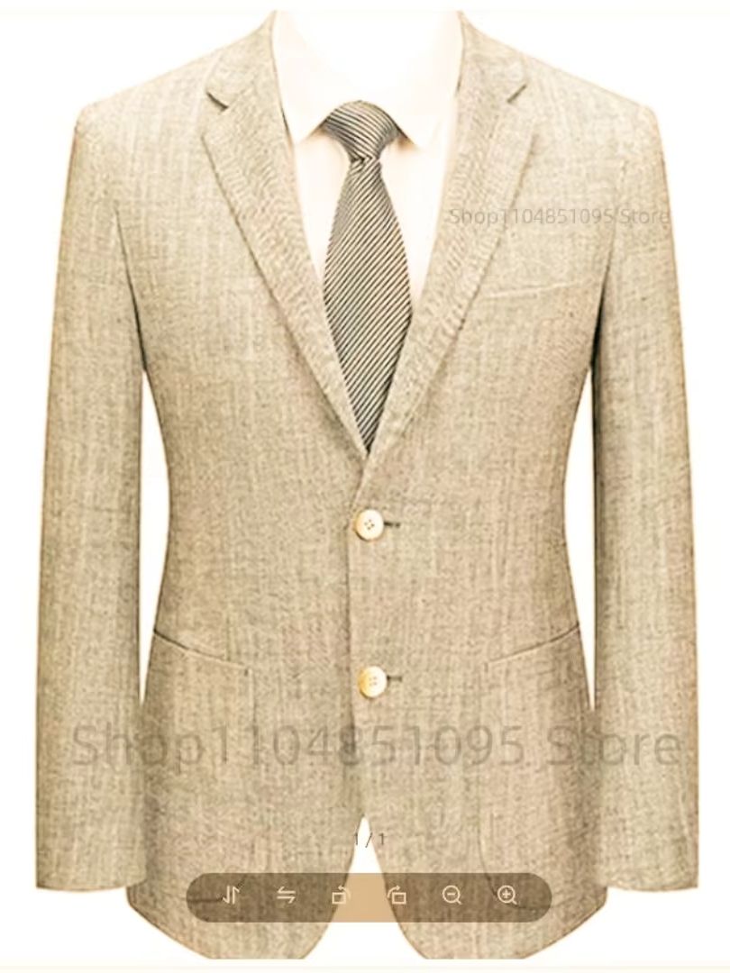 Blazer da Uomo Slim Fit in Lin - Men Formal Wear In Summer recensione e prezzo