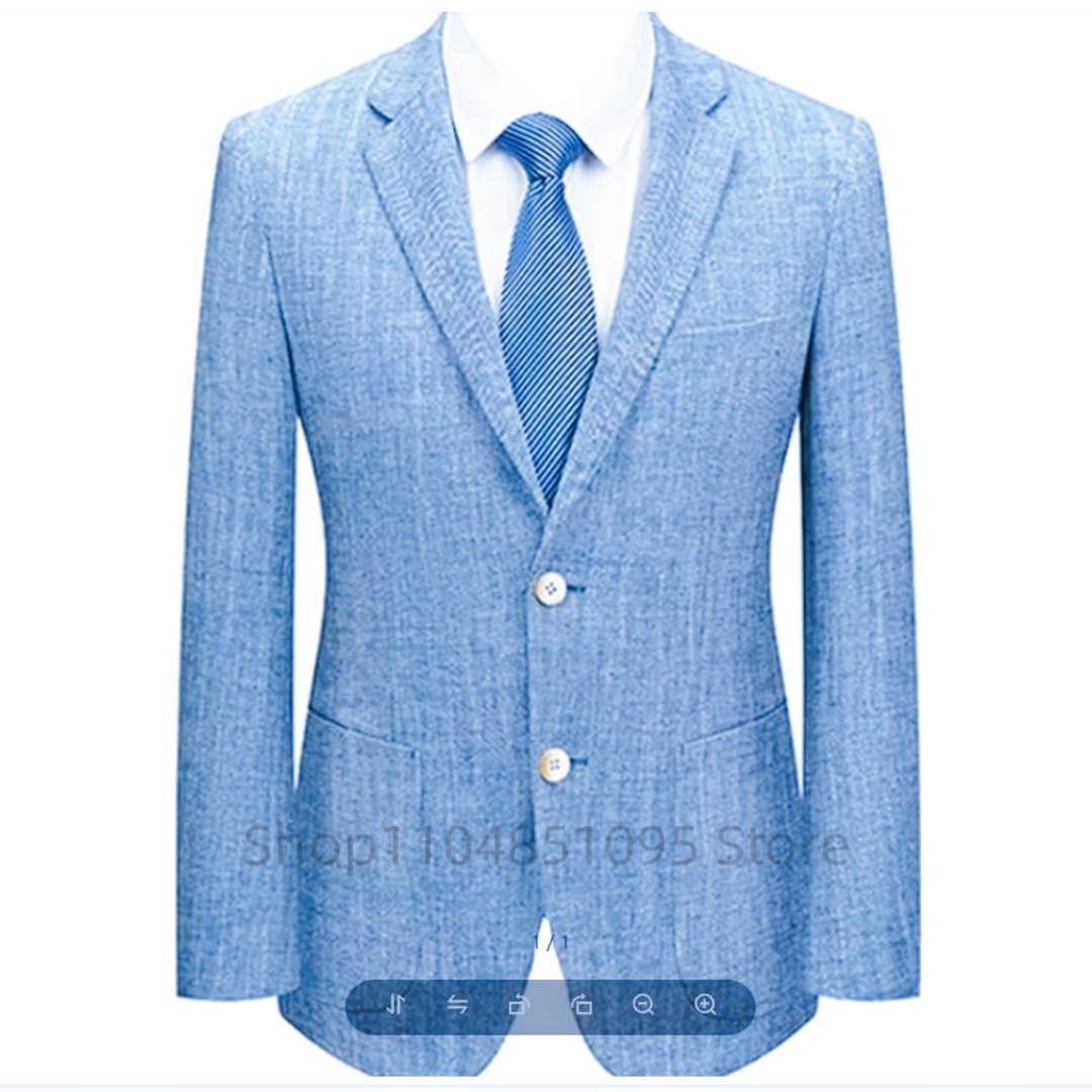 Blazer da Uomo Slim Fit in Lin - Men Formal Wear In Summer recensione e prezzo