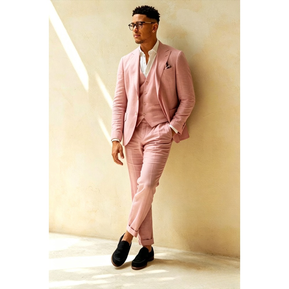 Completo da Sposo in Lino Verd - Men Formal Wear Green recensione e prezzo