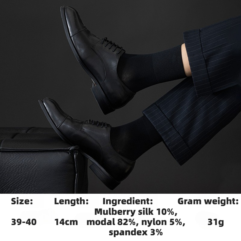 Calzini da Uomo in Vera Seta p - Men Formal Wear Green recensione e prezzo