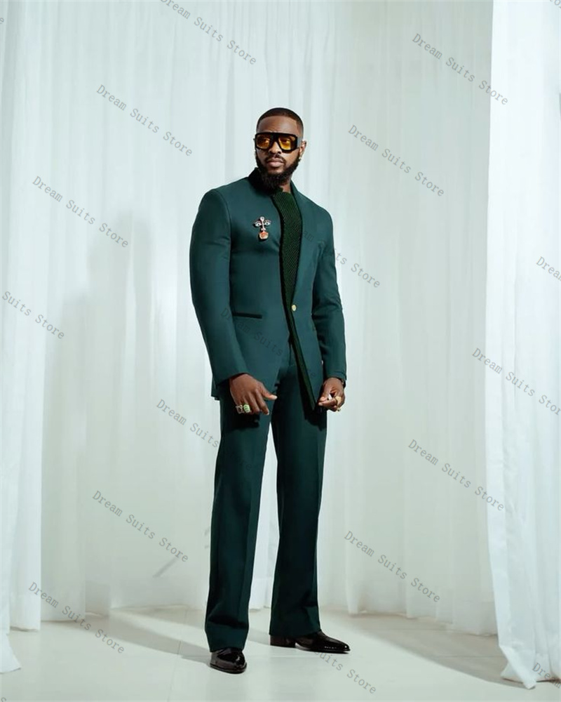 Set completo da uomo a colori  - Men Formal Wear Green recensione e prezzo