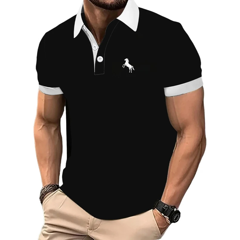 Polo da uomo, manica corta, co - Men'S Polo Formal Wear recensione e prezzo