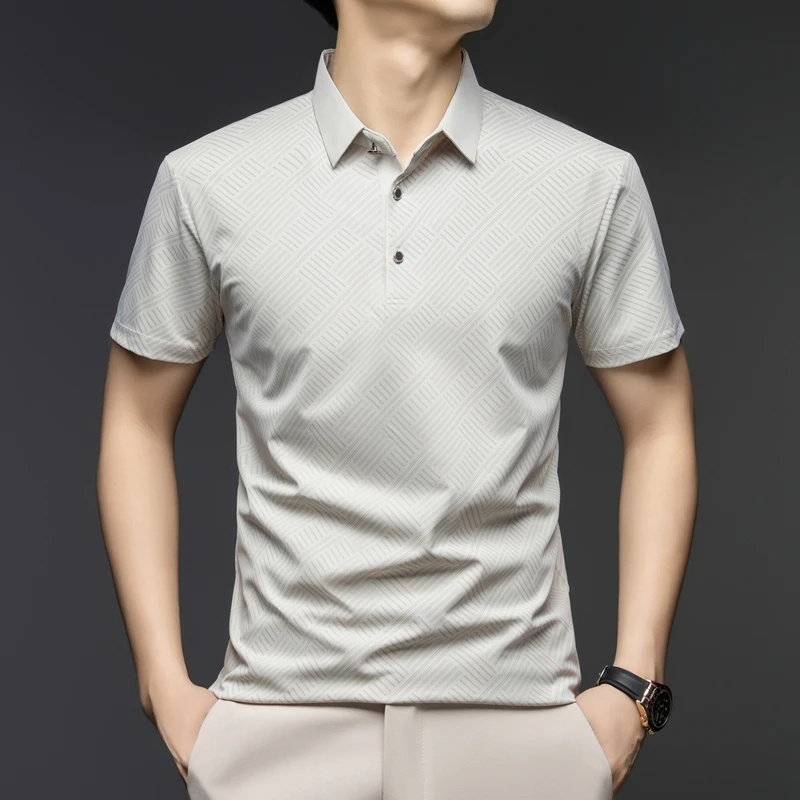 Polo elegante da uomo con moti - Men'S Polo Formal Wear recensione e prezzo